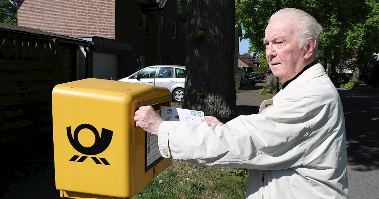 Frust bei 90-jährigem Gütersloher: Brief an seinen Enkel plötzlich verschwunden