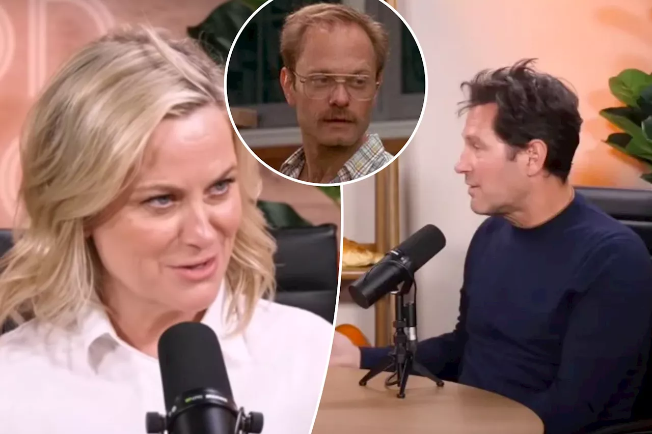 Amy Poehler and Paul Rudd were scolded on 'Wet Hot American Summer' set by David Hyde Pierce
