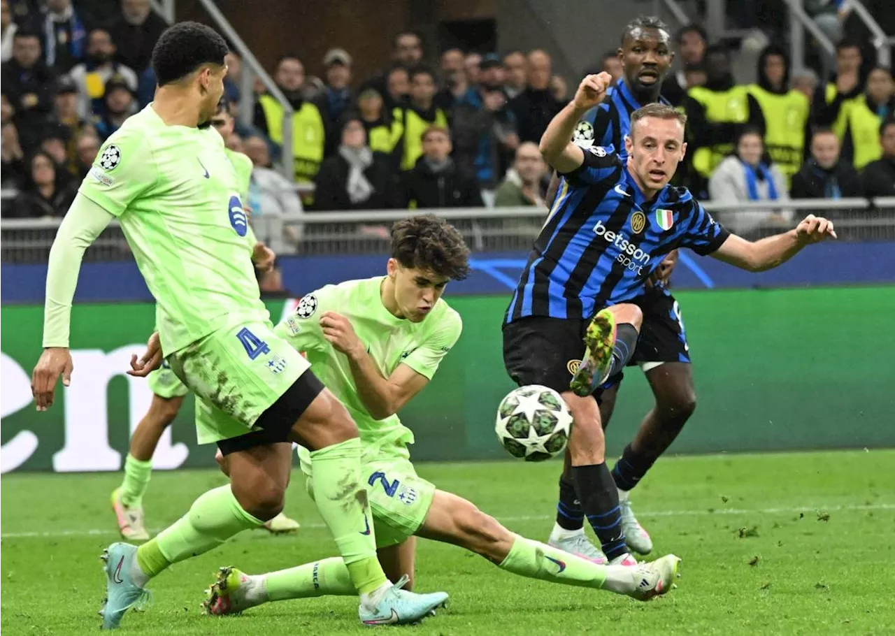 Inter barges into Champions League final