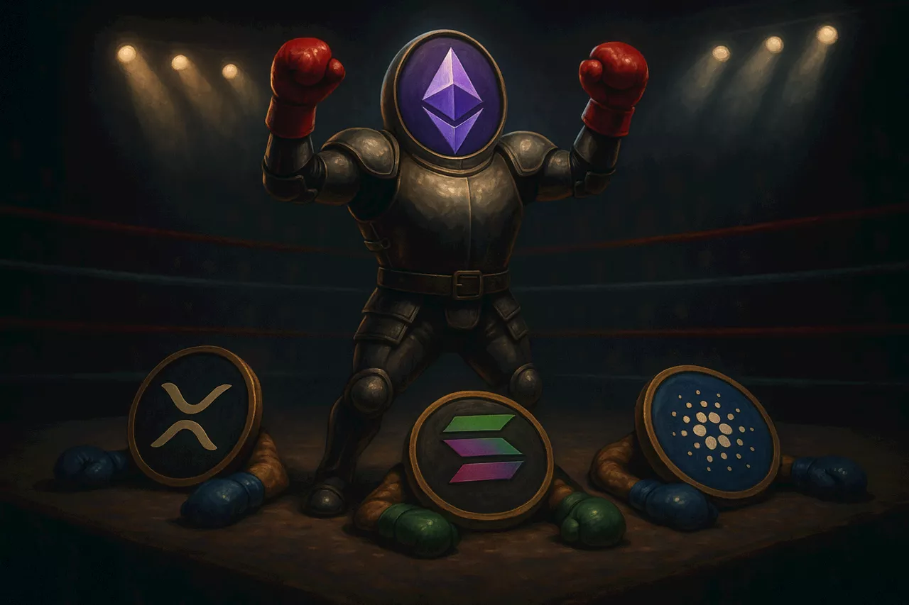 Wendepunkt? Sorgt neuer Ethereum Hype für Crash bei XRP, Solana und Co?