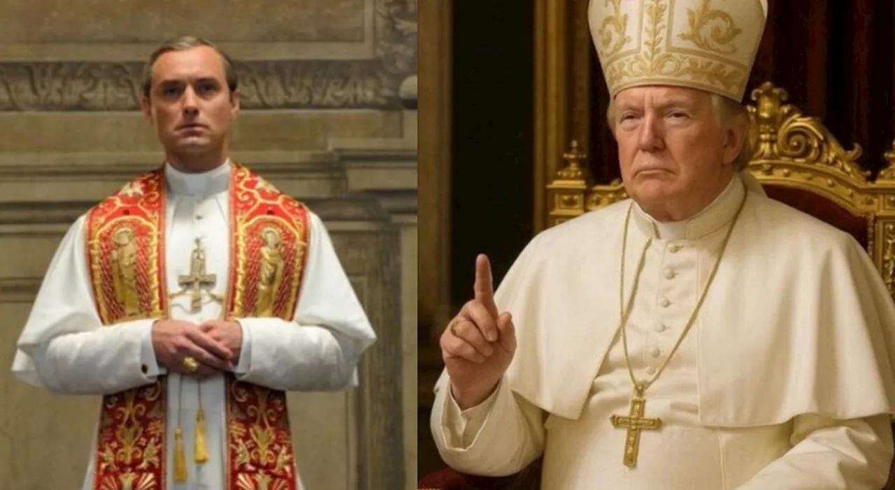 Prevost è Leone XIV, le profezie sul primo papa americano: da The Young Pope al fotomontaggio di Trump
