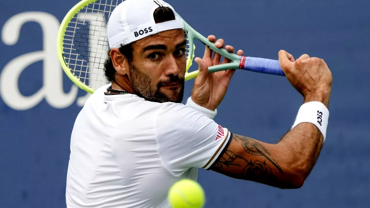 Matteo Berrettini show a piazza del Popolo: 'Bello essere qui'