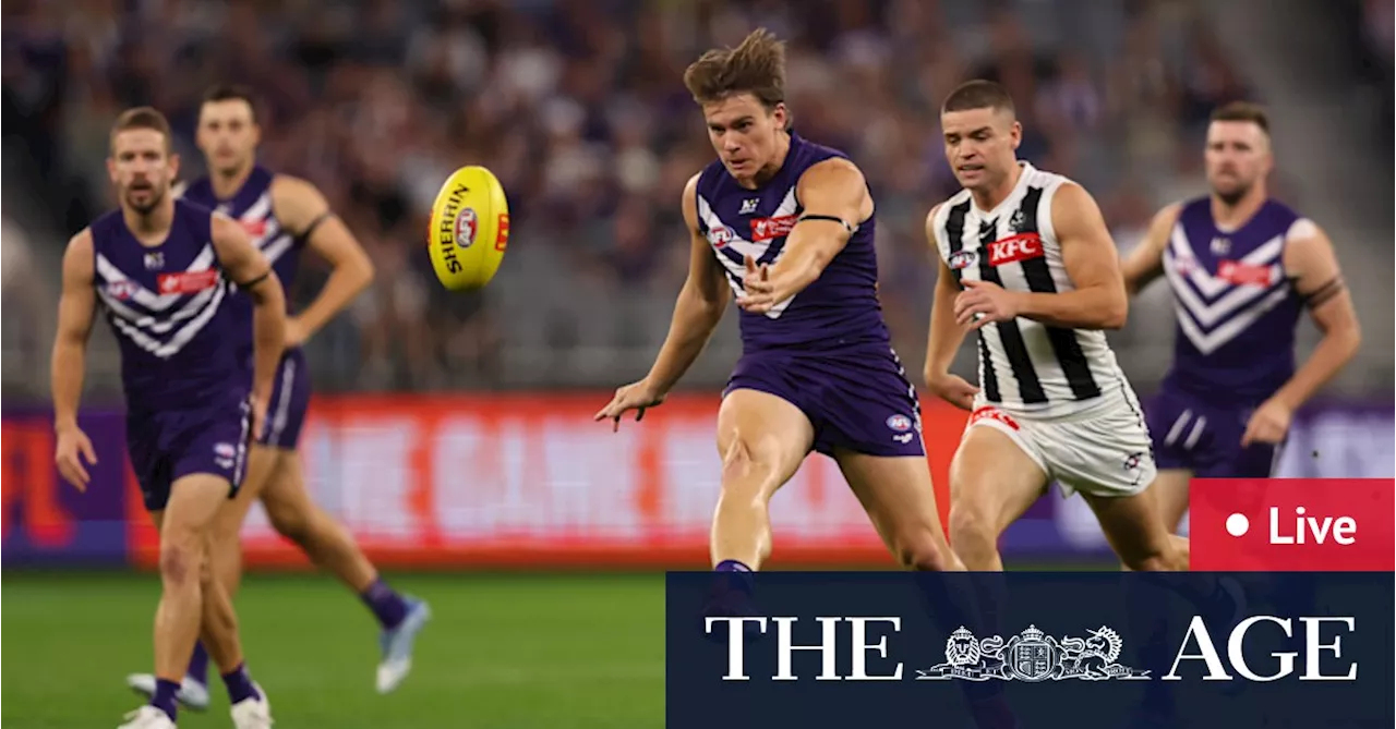 AFL live updates: Undermanned Pies hold off Dockers to score brilliant win in Perth