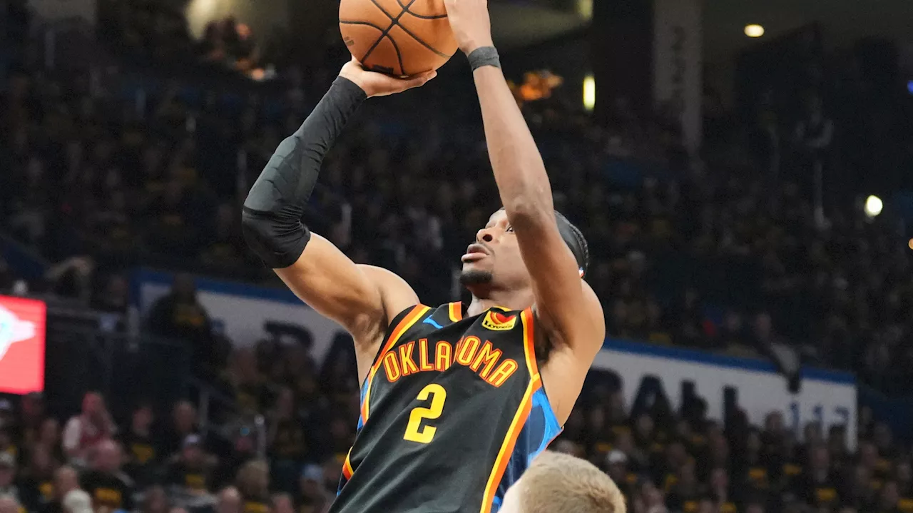 Gilgeous-Alexander, Thunder roll past Nuggets to even series 1-1