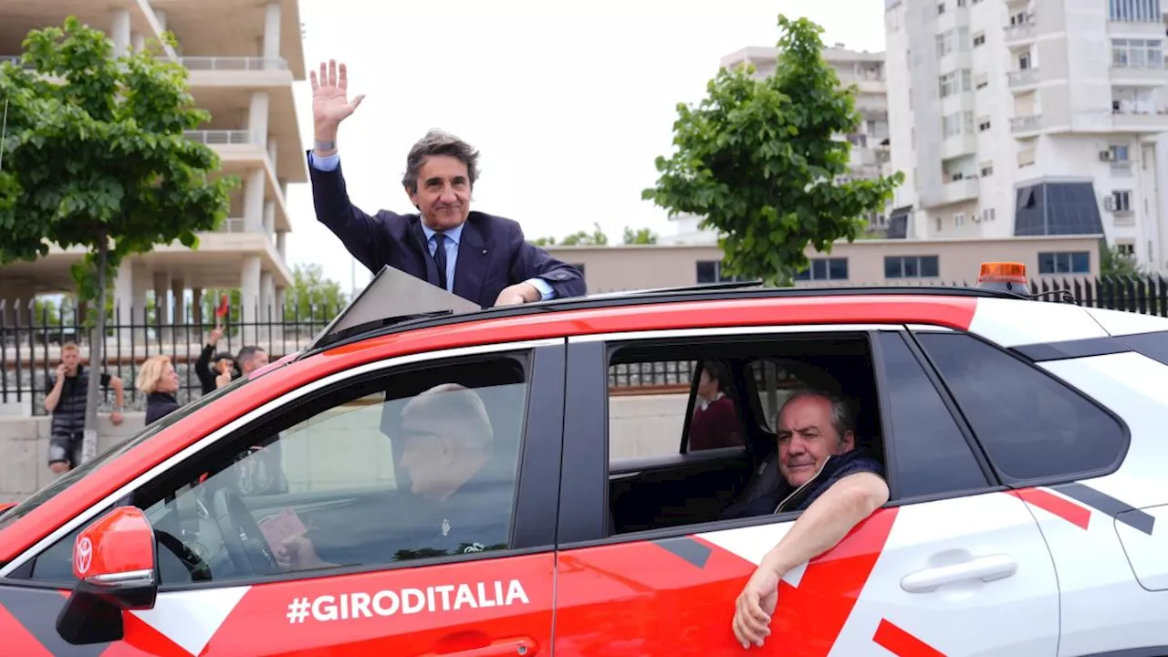 Cairo: 'È un Giro internazionale. Che entusiasmo in Albania! Spero che all'ultima tappa ci sia il Papa'