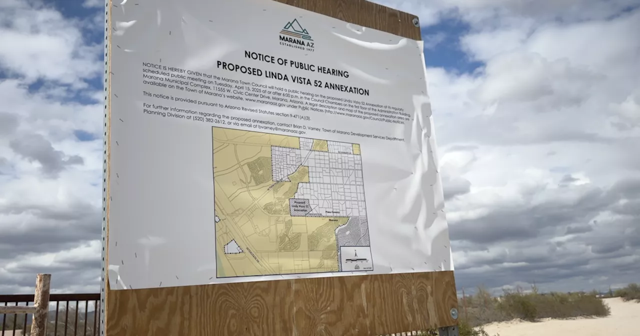 Some neighbors with concerns over proposed Marana development