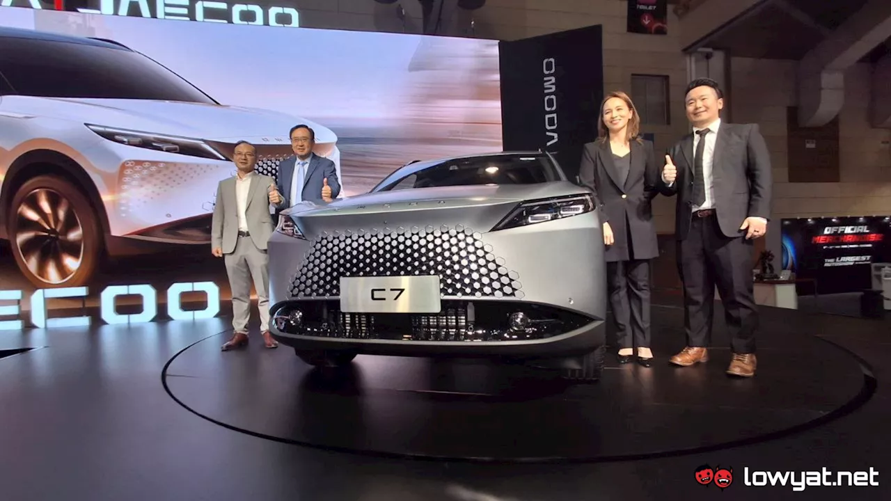 Chery Unveils Stylish Crossover SUV, Omoda C7, at MAS 2025