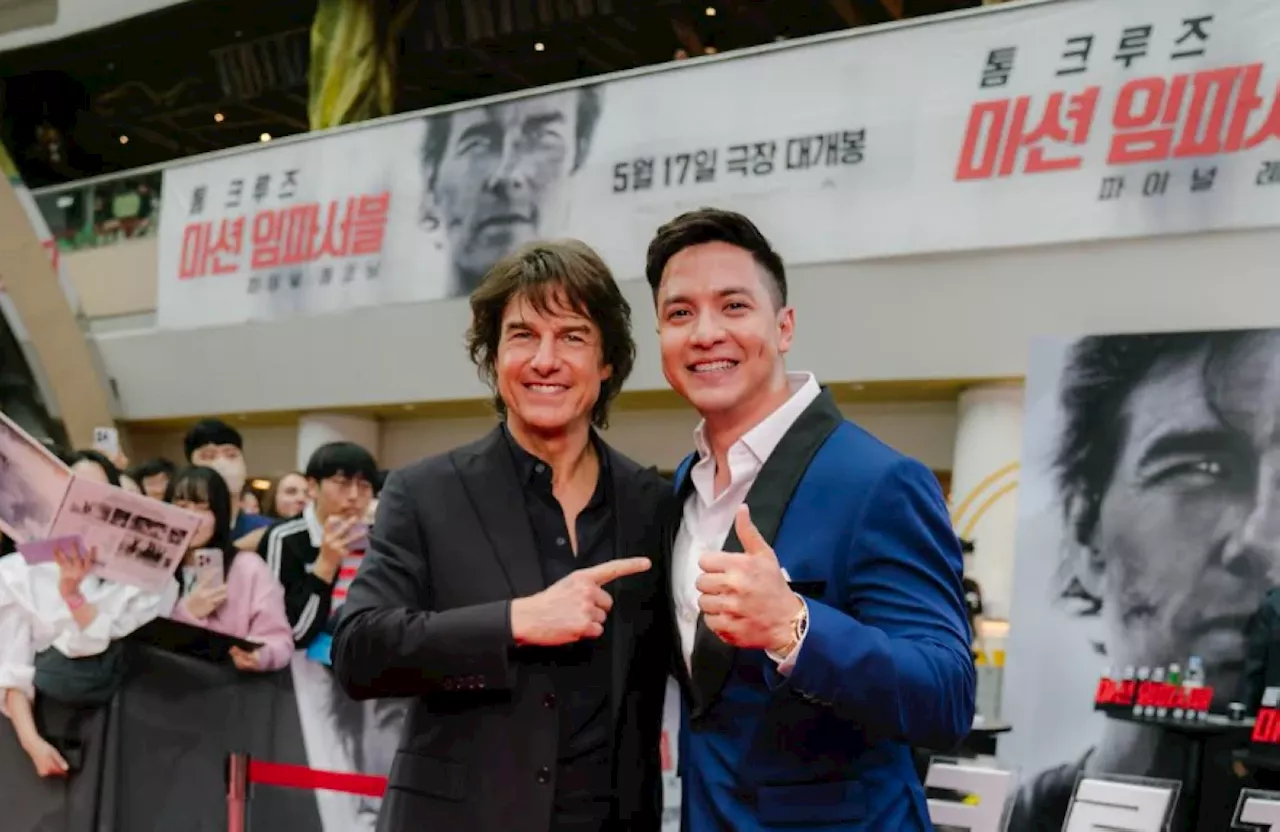 Alden Richards meets Tom Cruise at 'Mission: Impossible - The Final Reckoning' red carpet in Seoul