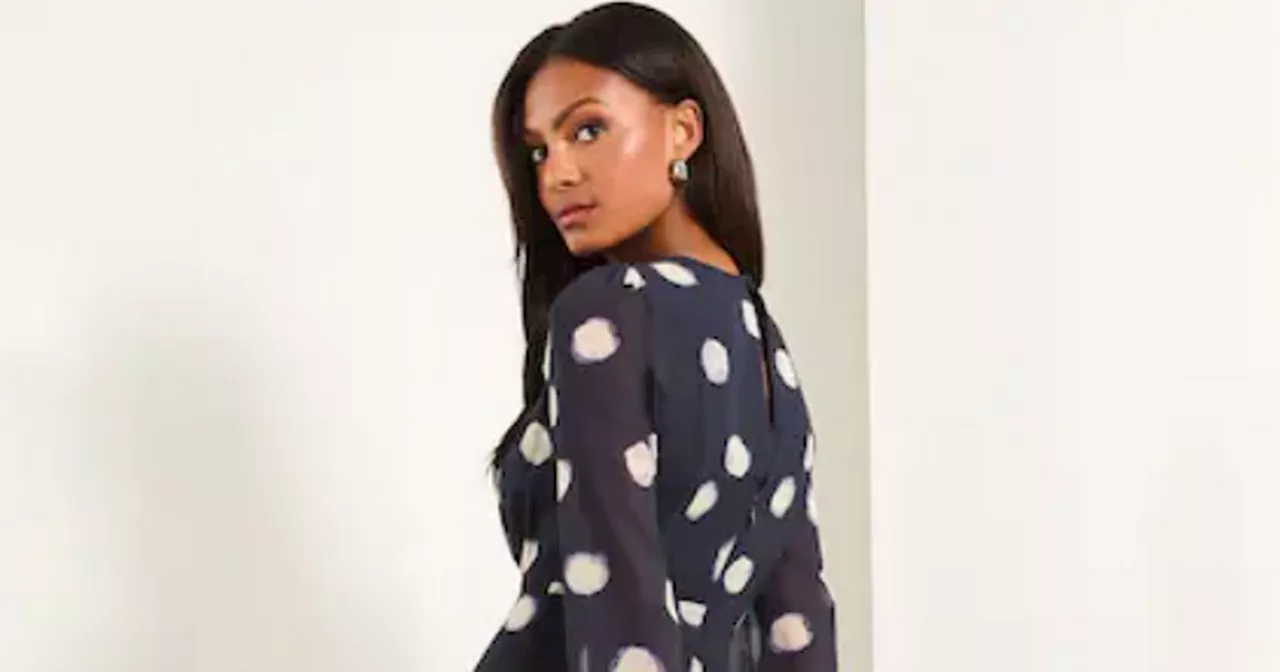 Next's classy wedding guest dress is a hit with shoppers