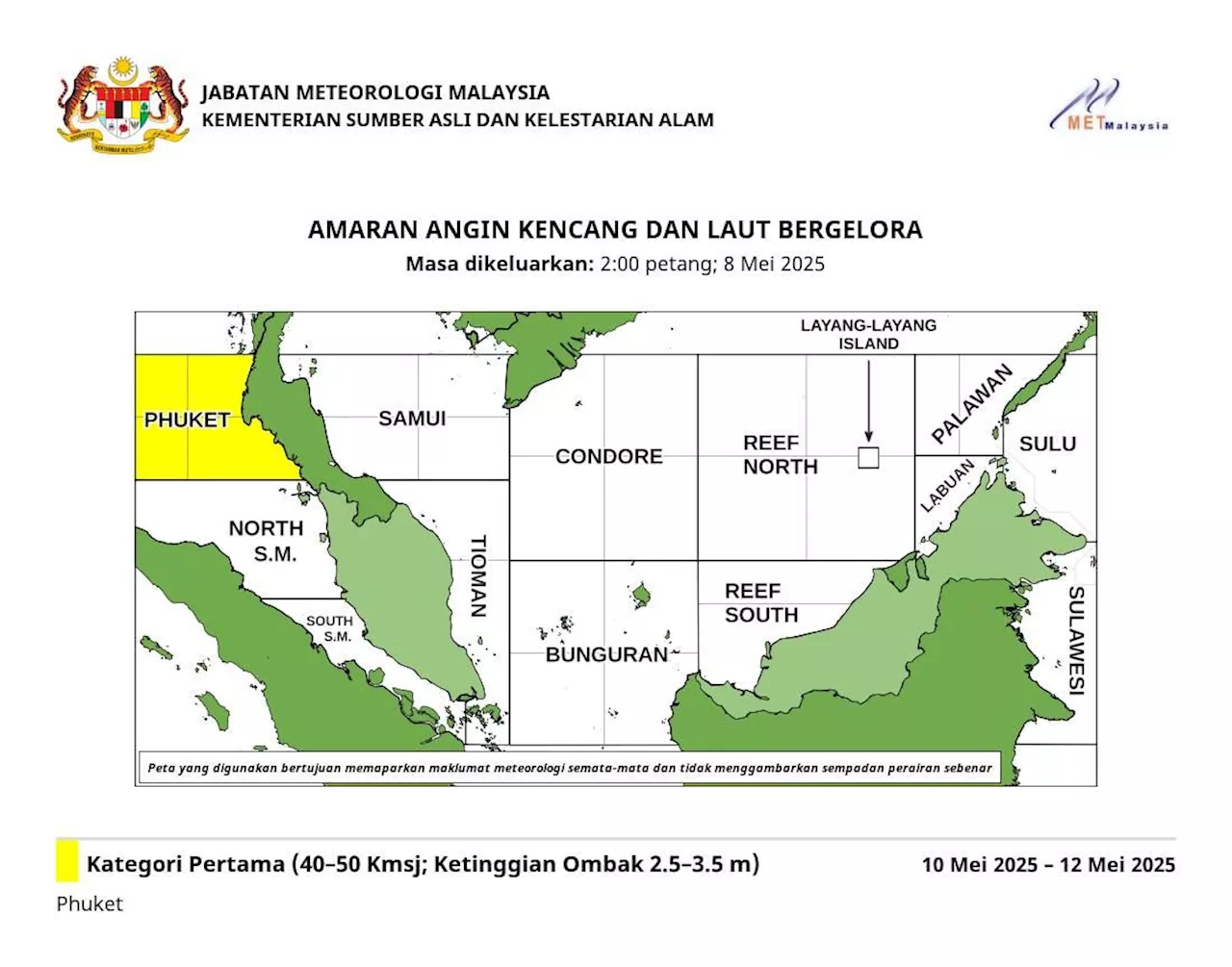 MetMalaysia advises public to be wary of squall line phenomenon