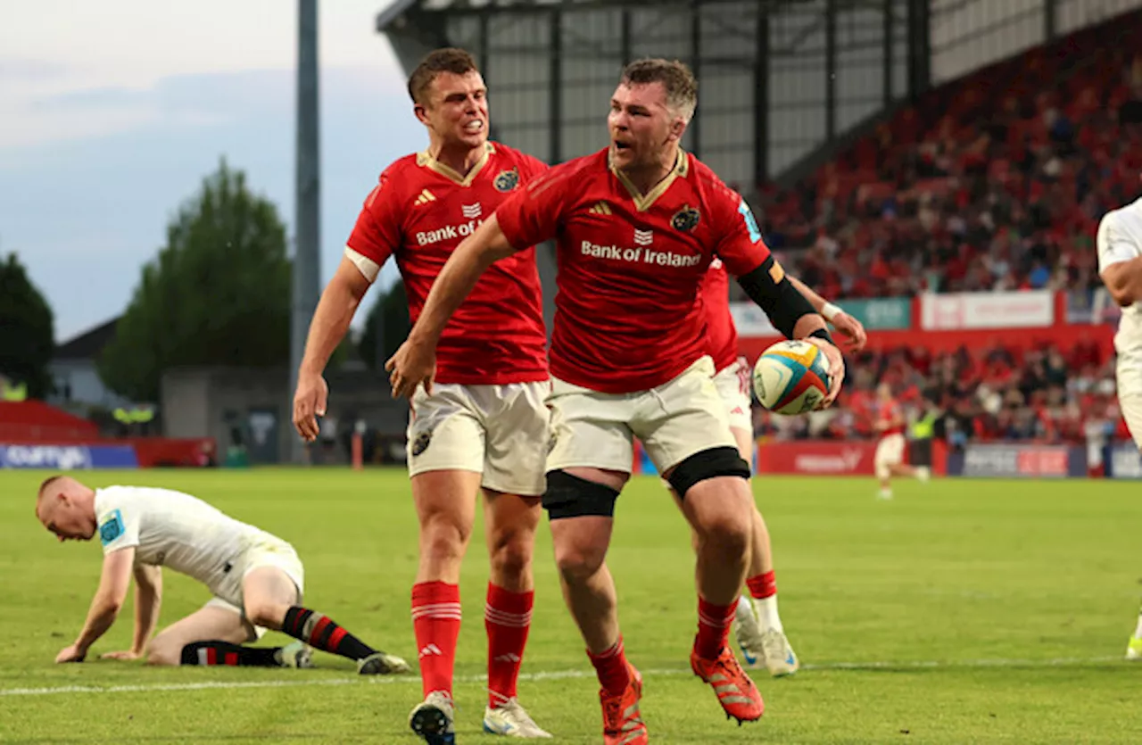 A beautiful moment for O'Mahony as Munster muscle past Ulster