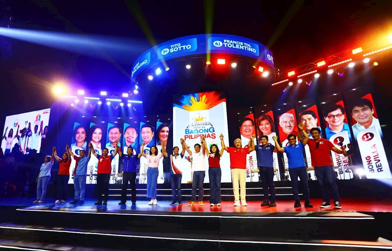 Alyansa ends campaign with Miting de Avance in Mandaluyong