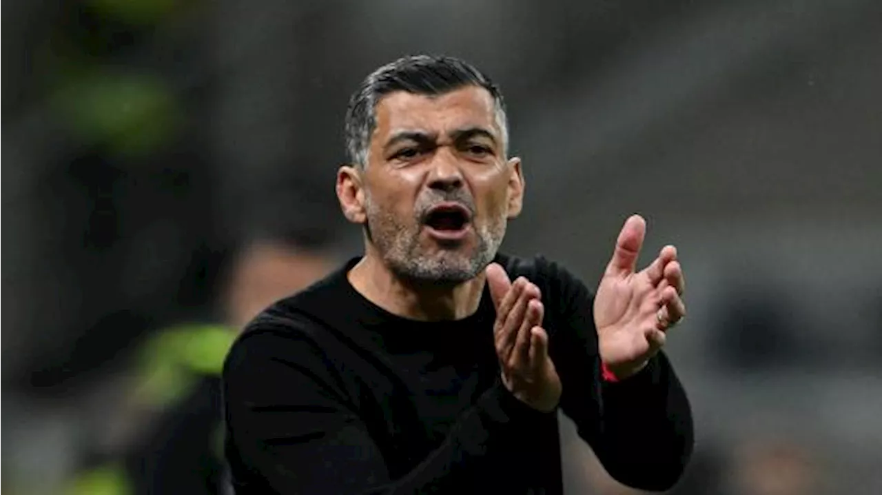 Milan, Conceicao: 'Non è stata una gran partita. Gimenez? Ci parlo tutti i giorni'