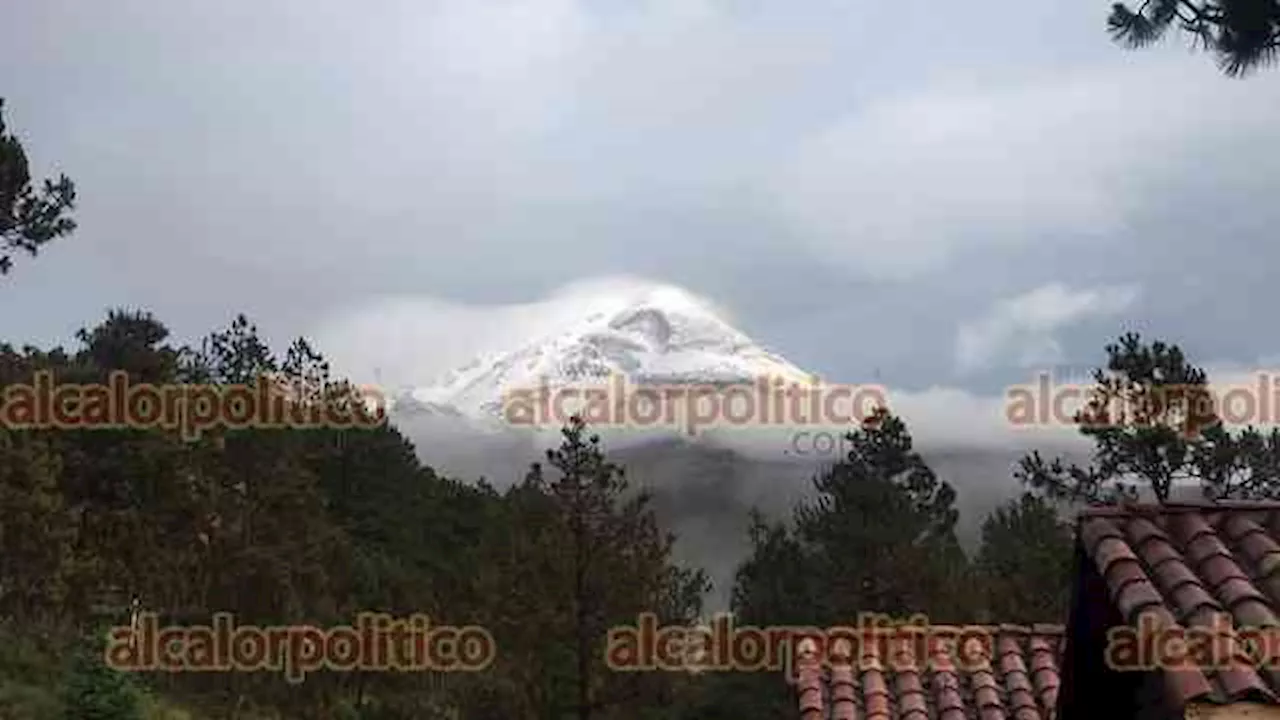 Prevén nevada de jueves para viernes en el Pico de Orizaba