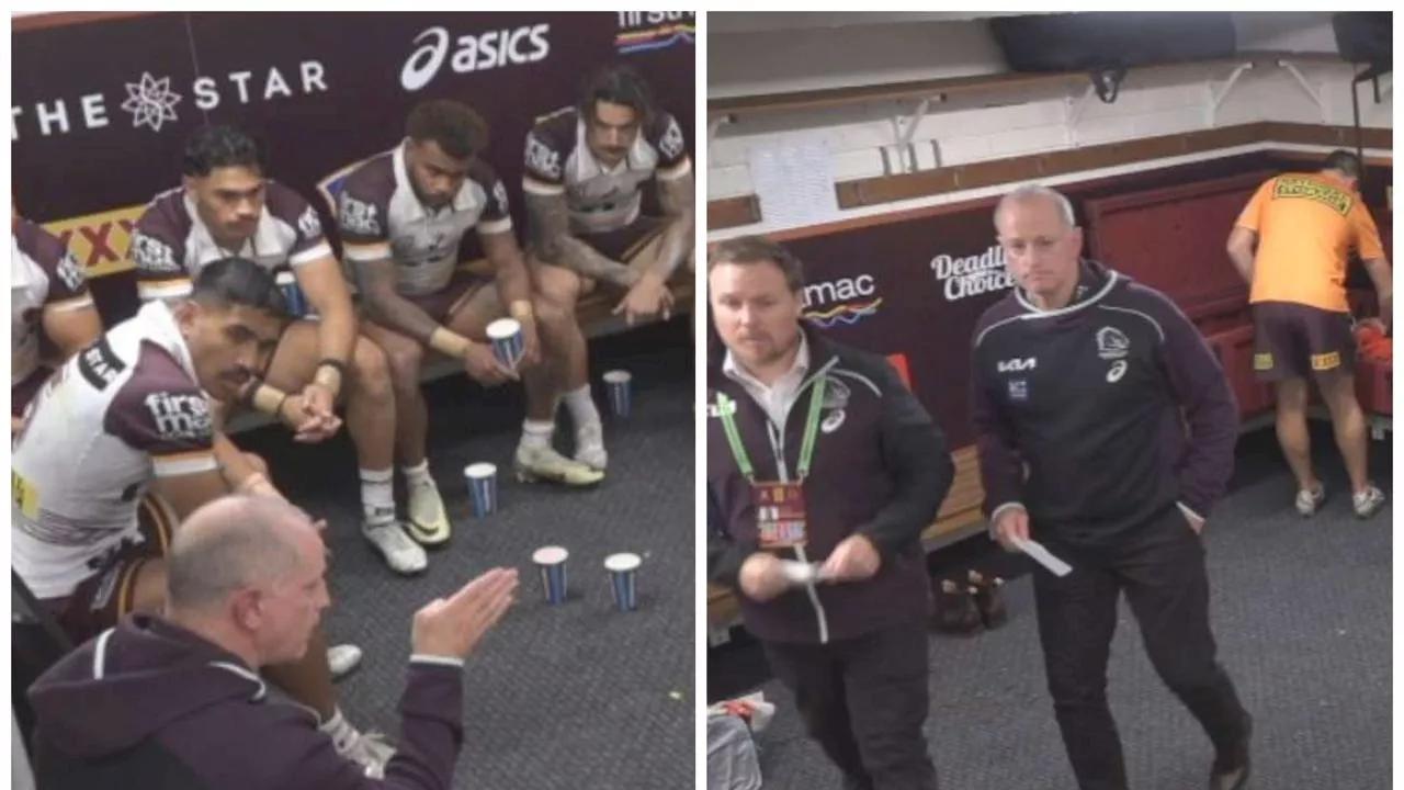 Madge’s secret spray? Odd move shows coach ‘feeling pressure’ as Broncos told to ‘harden up’