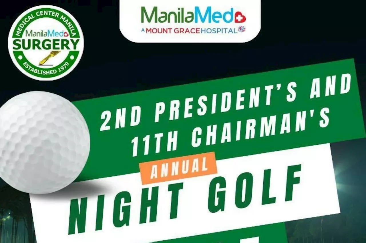 Manila Med's surgery department holds golf for a cause
