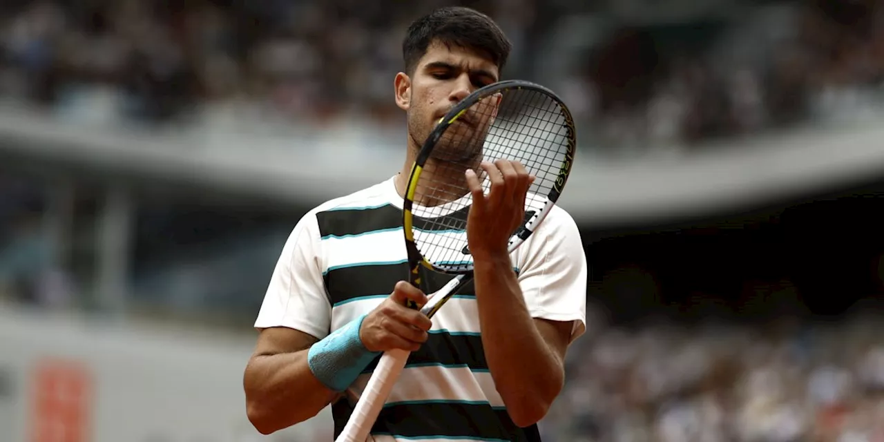 French Open: Carlos Alcaraz zieht souverän in den Viertelfinal ein