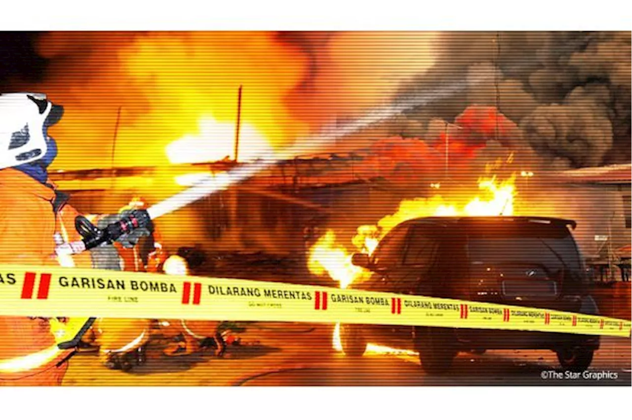 Man dies, five houses destroyed in Bintulu fires