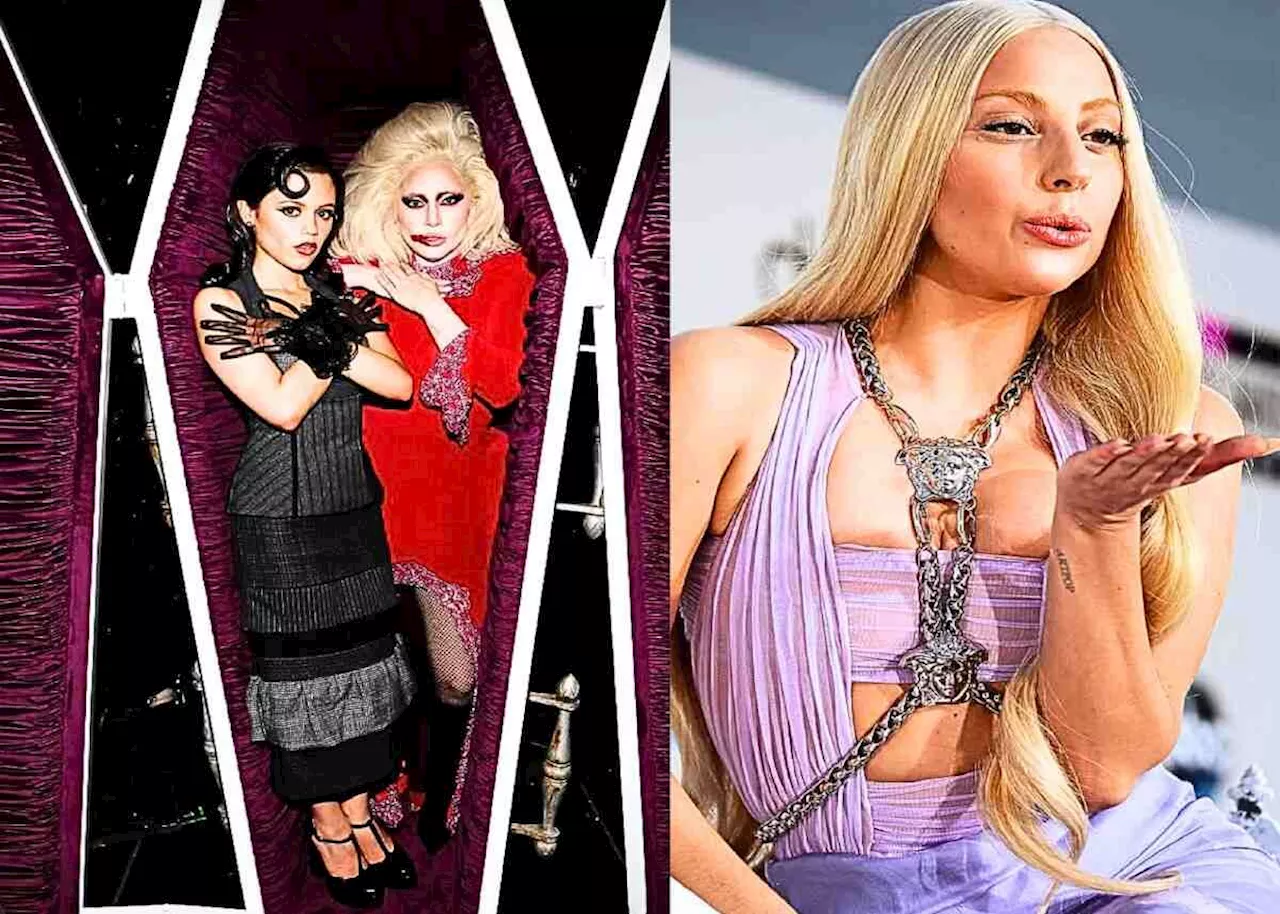 Lady Gaga and Jenna Ortega stun fans at Netflix Tudum
