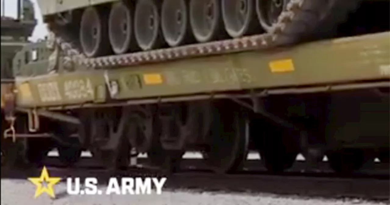 Army video of preparation for Trump parade appeared to show ‘Hang Fauci & Bill Gates’ graffiti