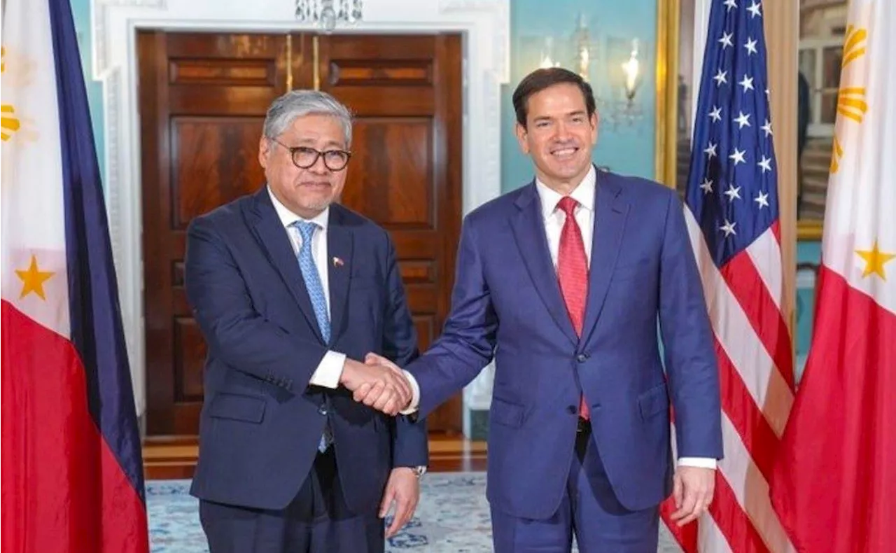 Manalo, Rubio meet in Washington to strengthen PH-US alliance amid WPS tensions