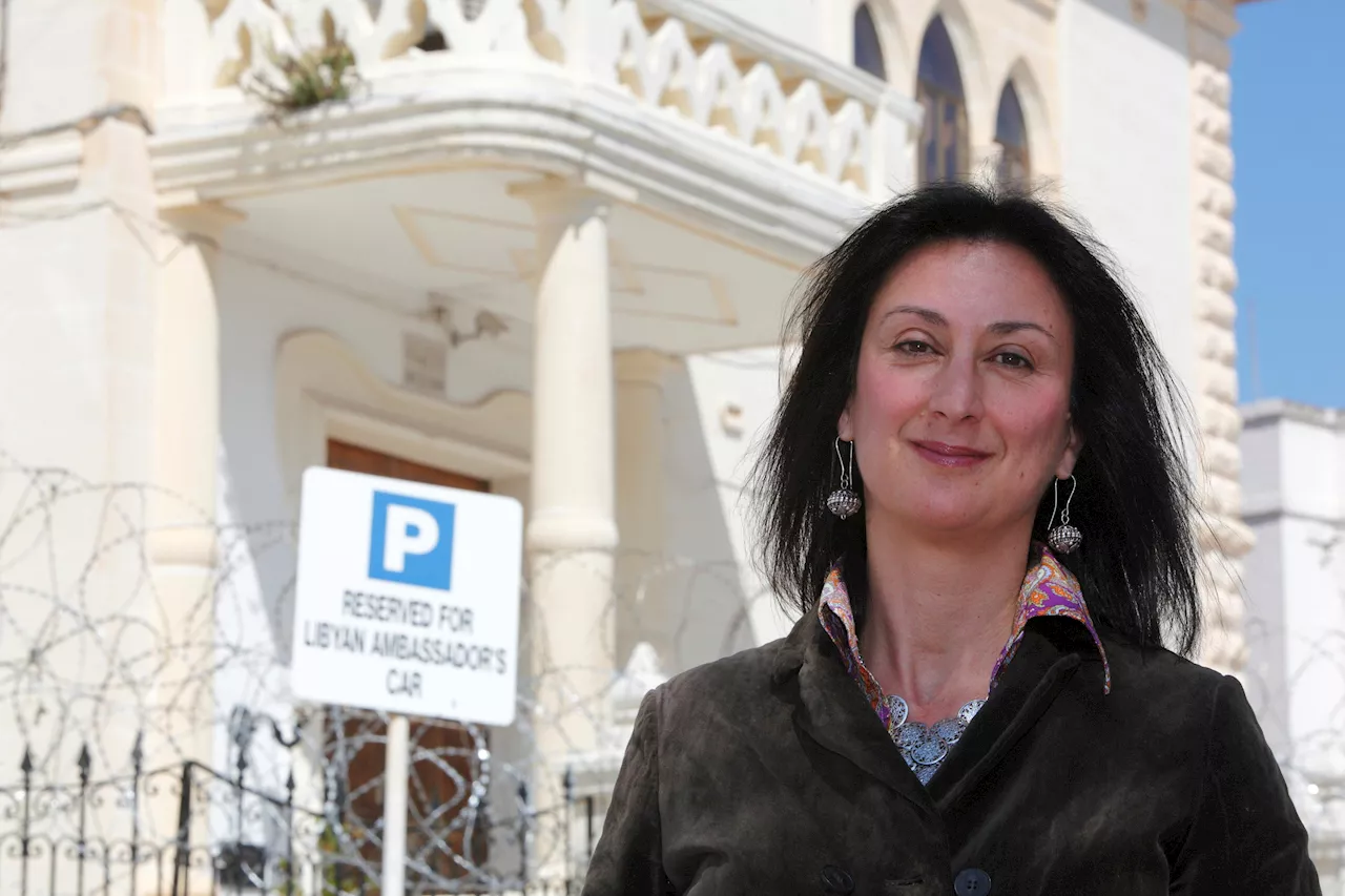 Two men jailed for life for procuring bomb that killed Malta journalist