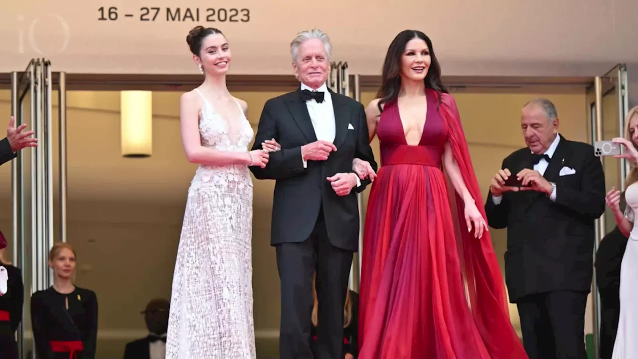 Catherine Zeta-Jones e Carys Zeta, le splendide dame di Michael Douglas a Cannes 2023