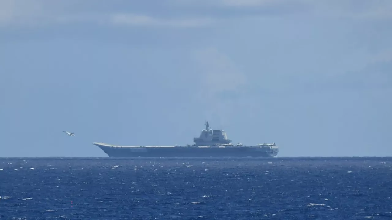 Japan says two Chinese aircraft carriers seen in Pacific