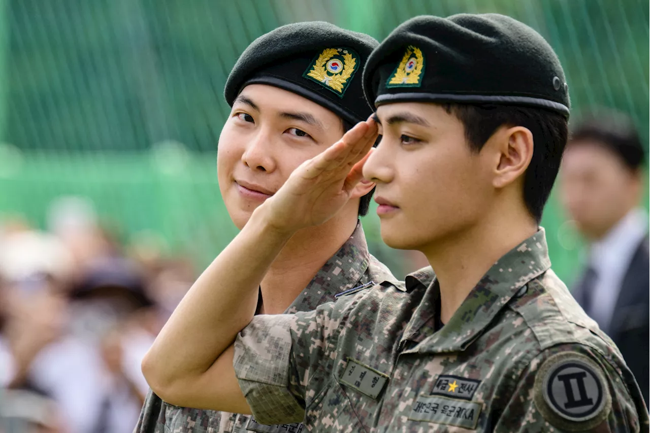 BTS Stars Released From South Korean Military Service
