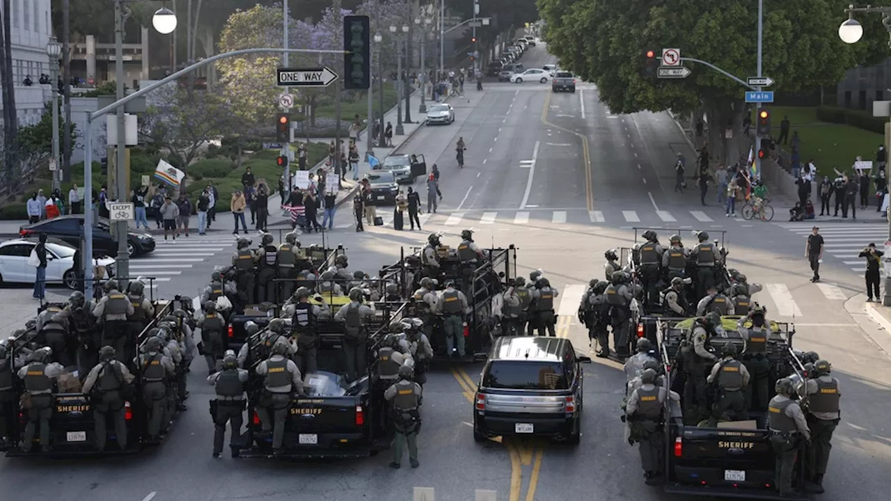 Trump despliega marines y eleva la tensión en las protestas de Los Ángeles