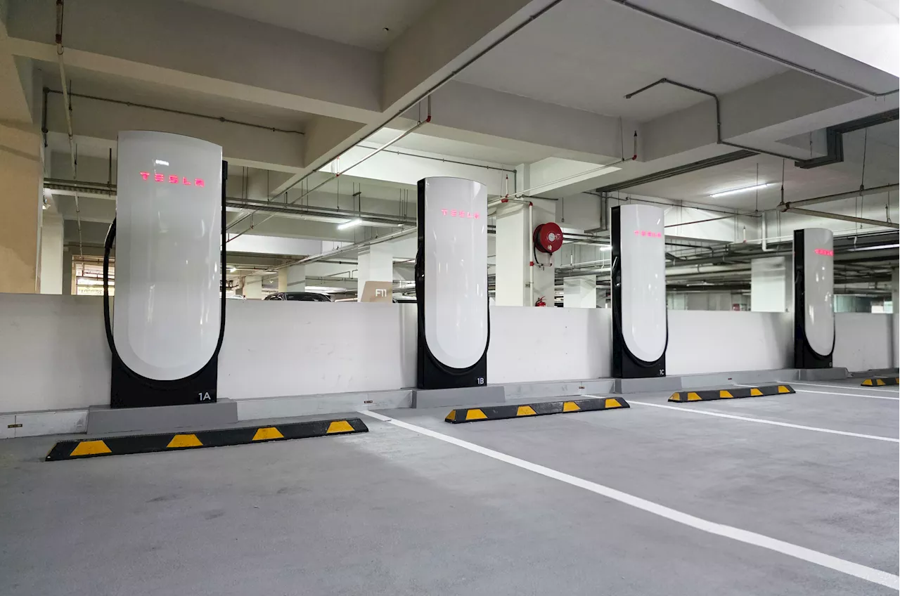 Tesla Supercharger i-City Shah Alam is finally online, months after being deployed