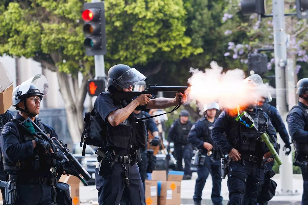 Trump flexes strongman instincts over Los Angeles protests