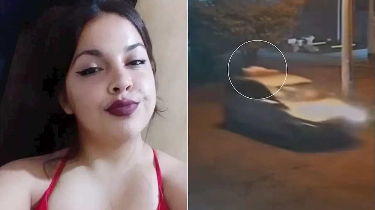 Video: con el cuerpo en el techo, así escapaba el conductor que atropelló y mató a una argentina en Brasil