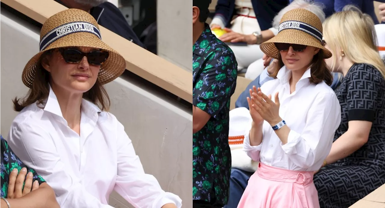 Natalie Portman Channels Parisian Elegance in Dior at 2025 French Open