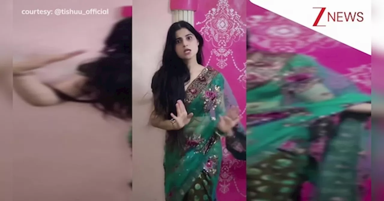 हरियाणवी सॉन्ग...मेरा ओढना सिलवा दे पर लड़की ने किया जबरदस्त डांस, लटके-झटके देख जनता हुई क्रेजी!