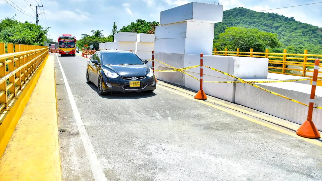 En 10 días, Ruta Costera habilitaría completamente el tramo del puente de Juan de Acosta