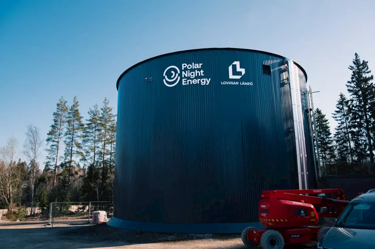 Größter Sandspeicher für Fernwärme steht in Finnland