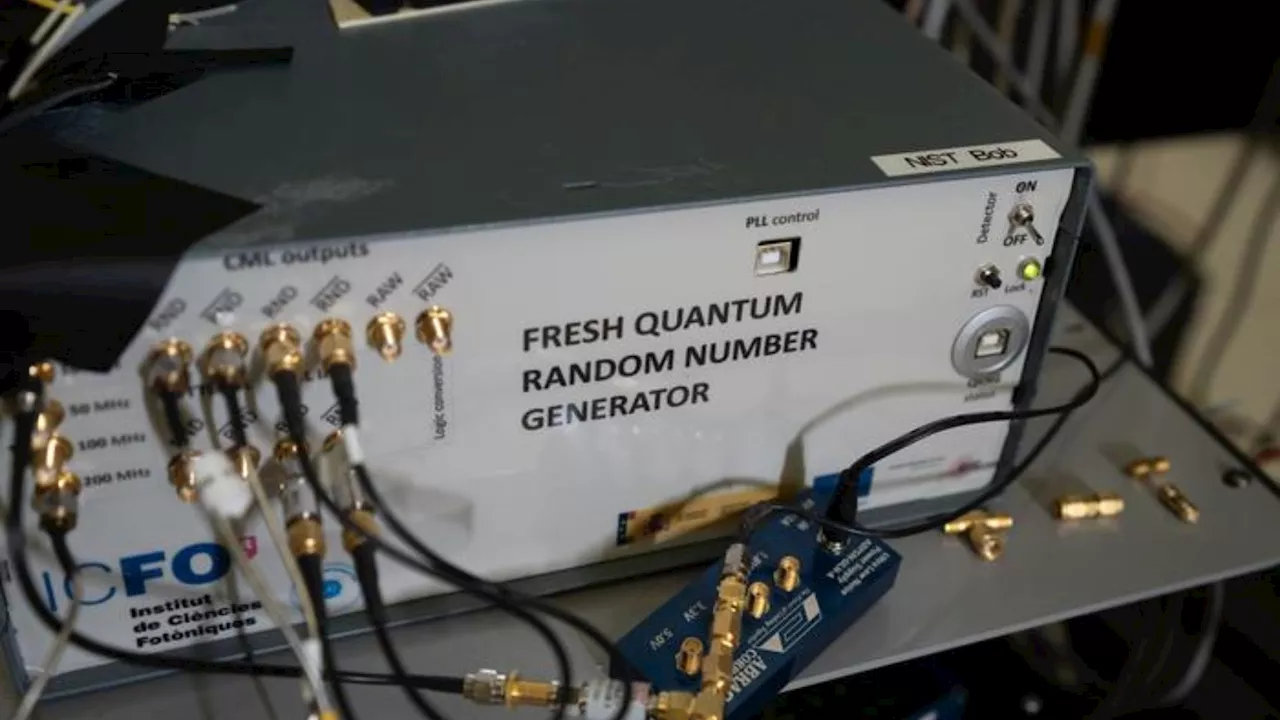 US builds world’s most trusted quantam-based random number generator CURBy
