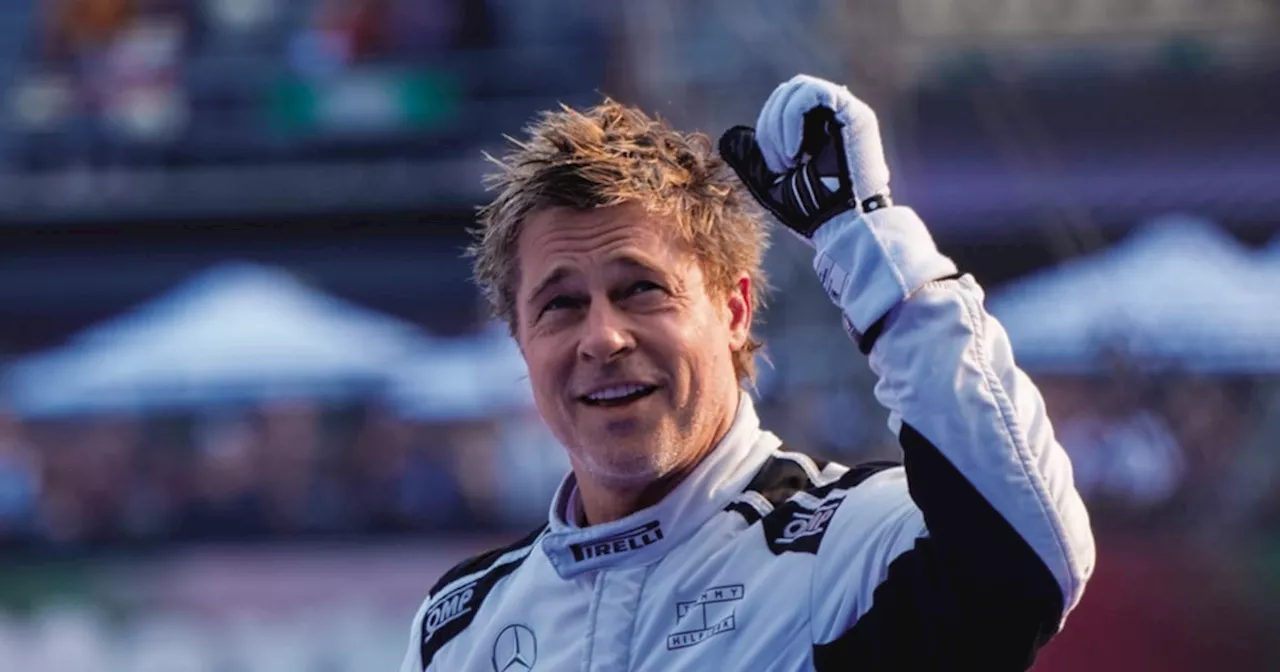 Brad Pitt toma velocidad en la CDMX con F1: La Película
