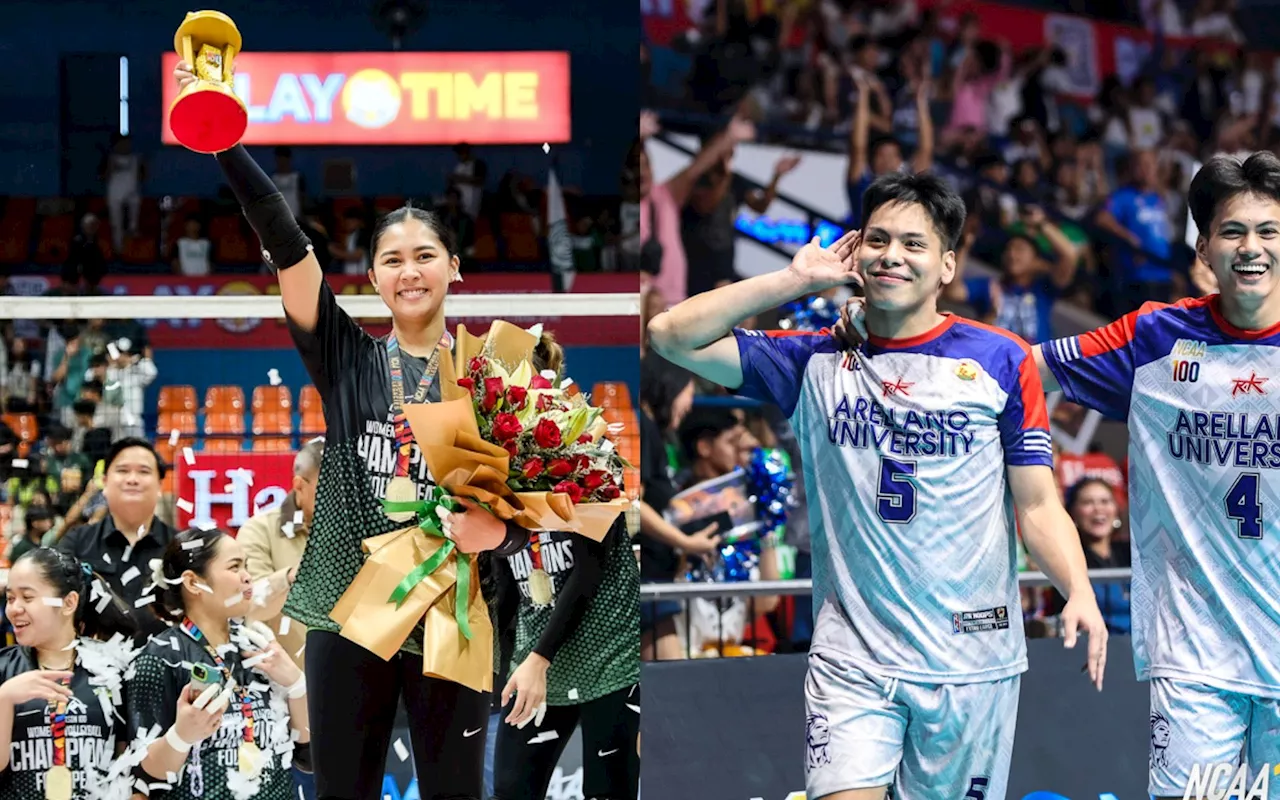 Benilde routs Letran for NCAA volleyball 4-peat; Arellano earns historic 1st men’s title