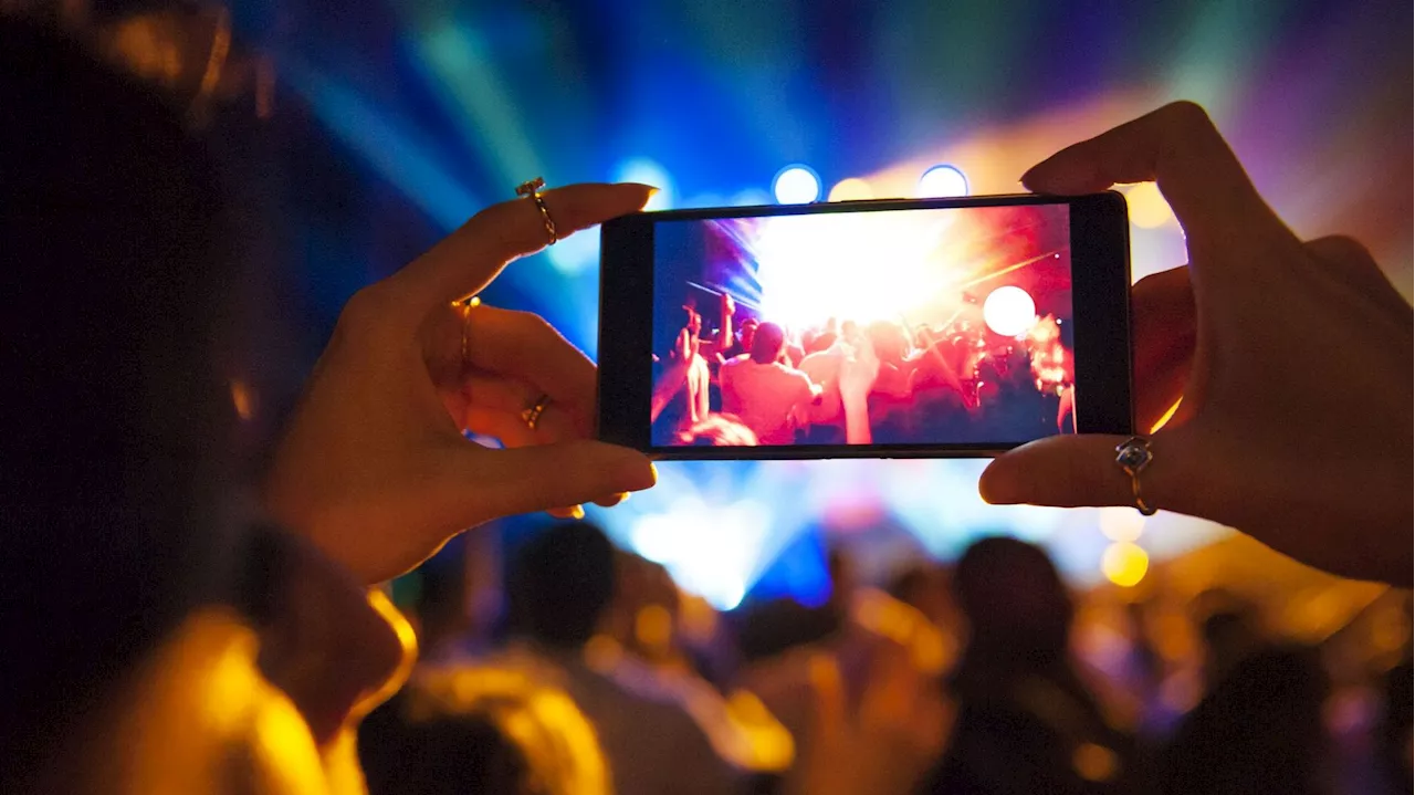QR : peut-on m’interdire de filmer pendant un concert ?