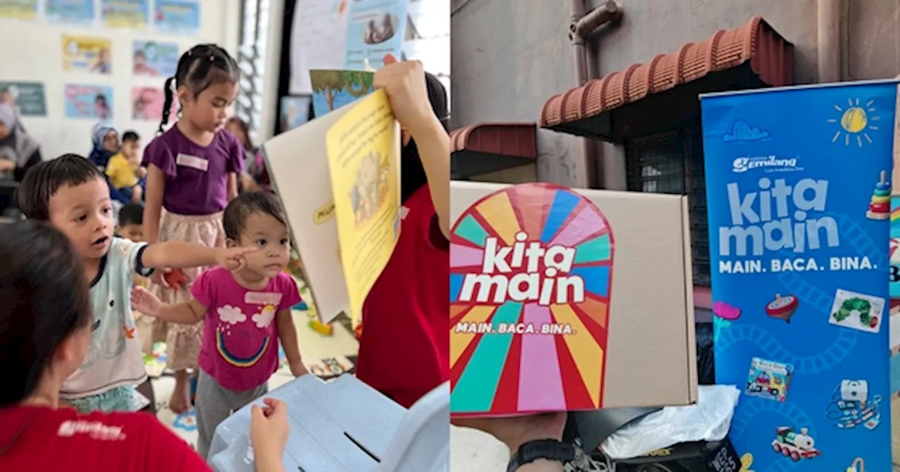 Program “Kita Main” Bantu Ibu Bapa Manfaatkan Buku & Mainan Untuk Perkembangan Anak-Anak