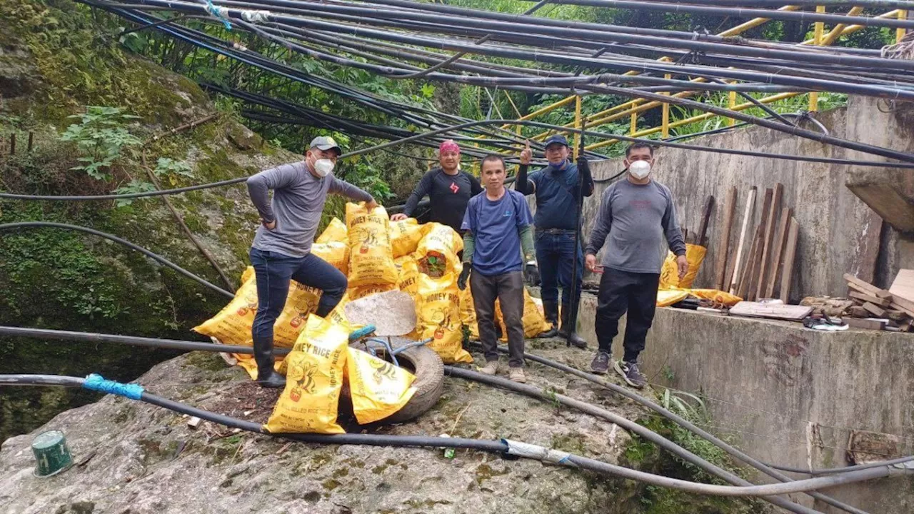 AboitizPower unit does clean-up drive in Balili River