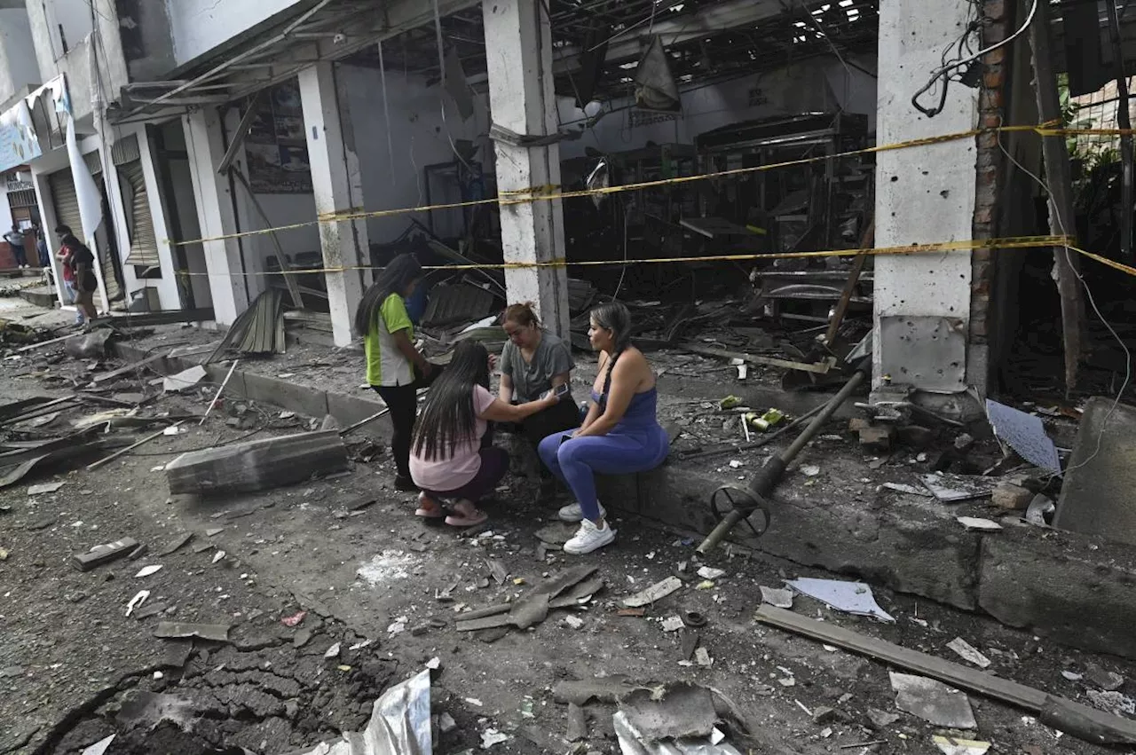 Seven dead as Colombia hit with wave of bombings and gun attacks