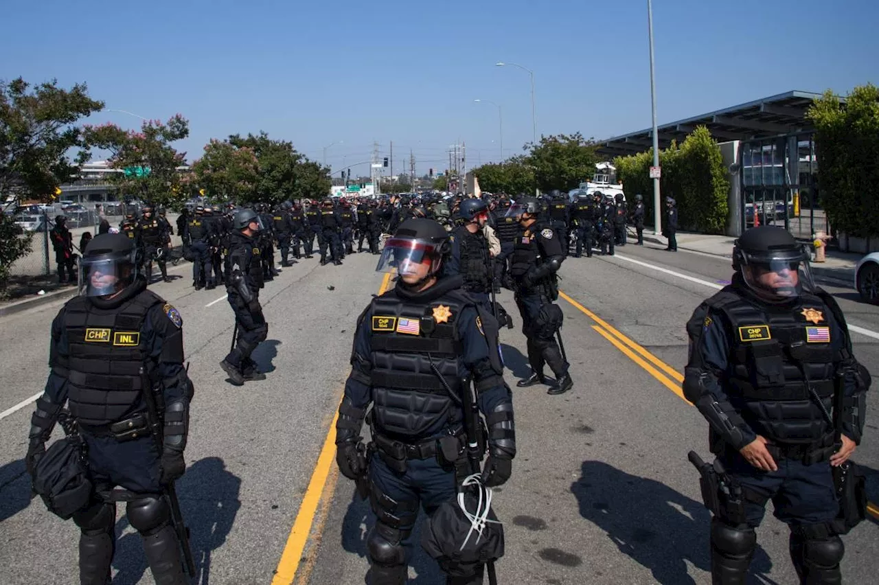What powers is Trump using to send troops to Los Angeles?