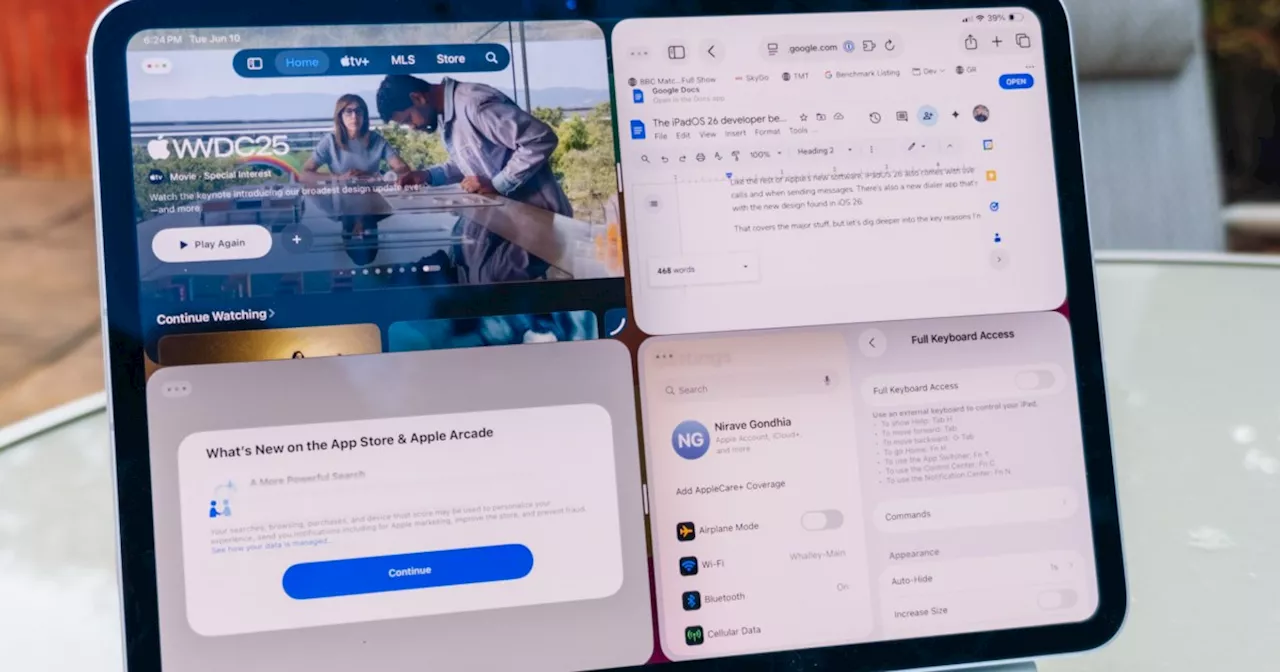 Apple’s new iPadOS 26 shows Google what Android tablets need