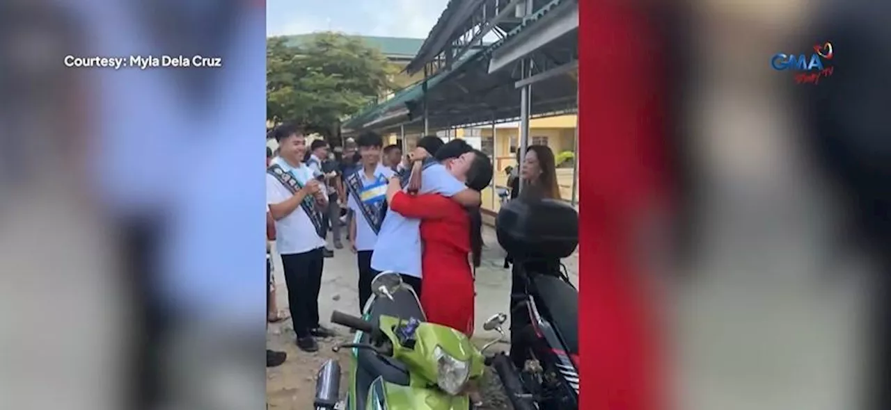Coming home for his graduation: An OFW mother's promise kept