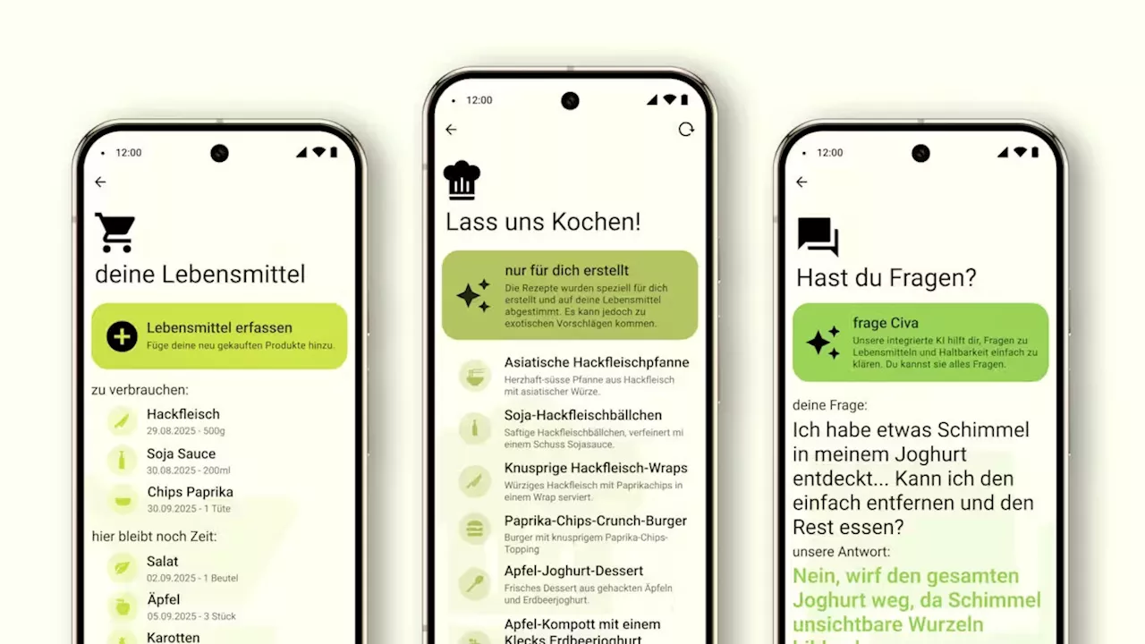 Microsofts LerneKI-Wettbewerb - App reduziert Food Waste im Test um die Hälfte