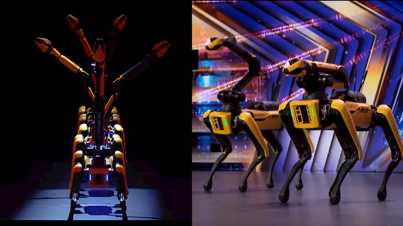 Boston Dynamics’ robot dogs wow America’s Got Talent judges with stunning dance routine