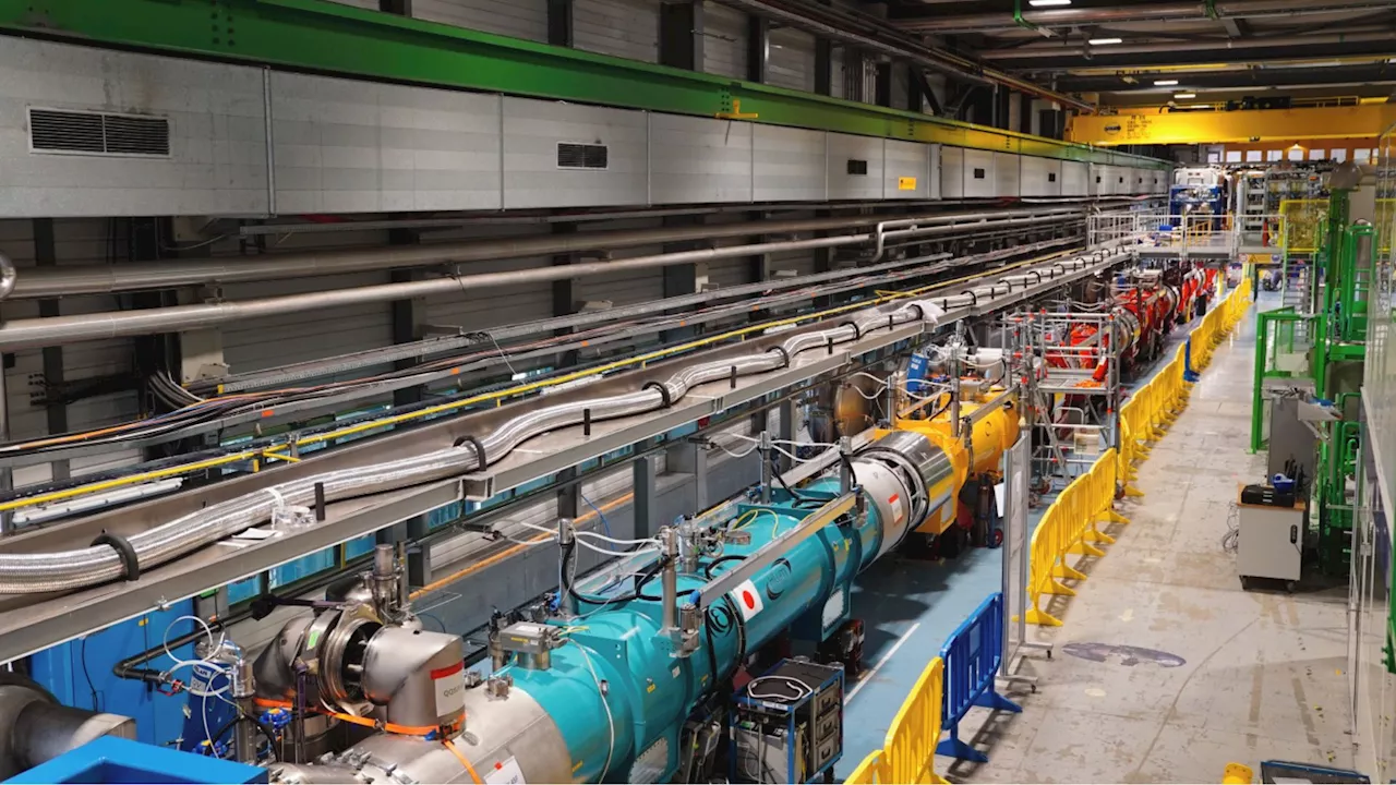 Europe cools giant 20-ton magnets at -456°F for 10x particle collision boost